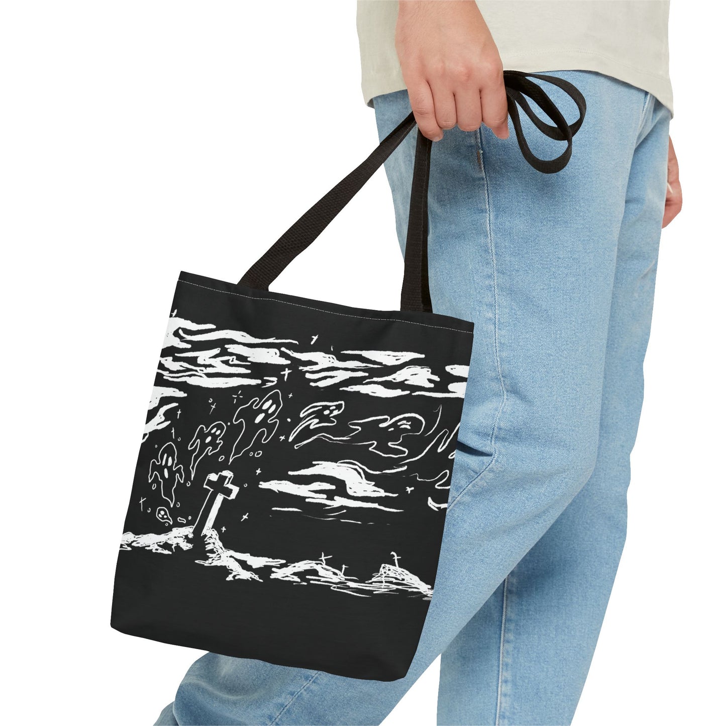 GHOST HALLOWEEN Tote Bag