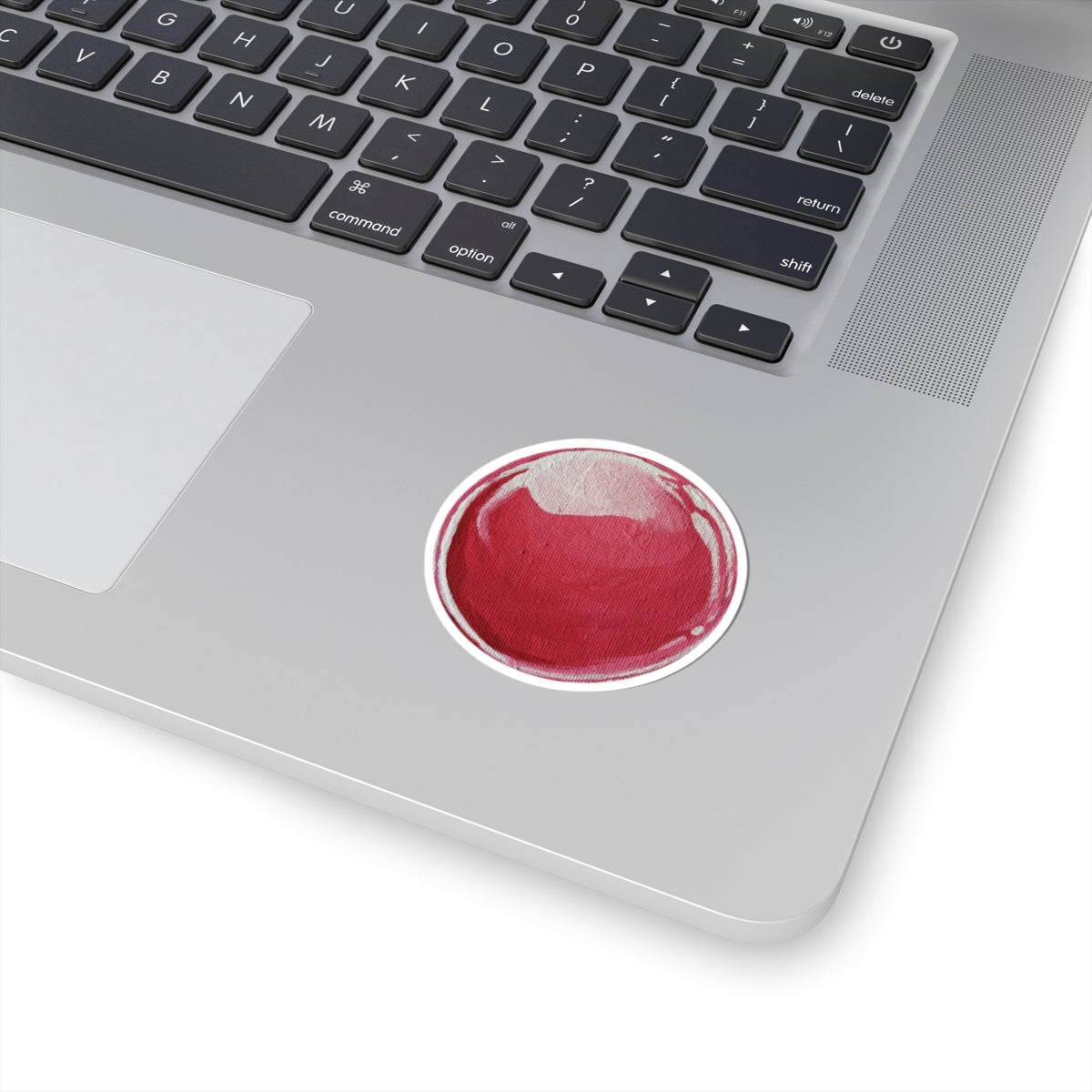 Red Energy Ball Sticker