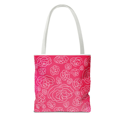 Pink Roses Tote Bag