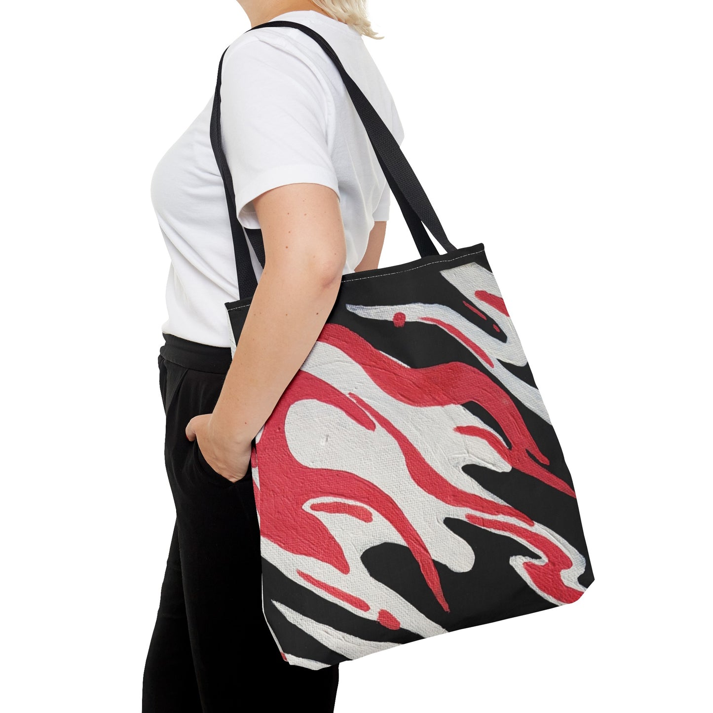 Fire Energy Tote Bag (AOP)