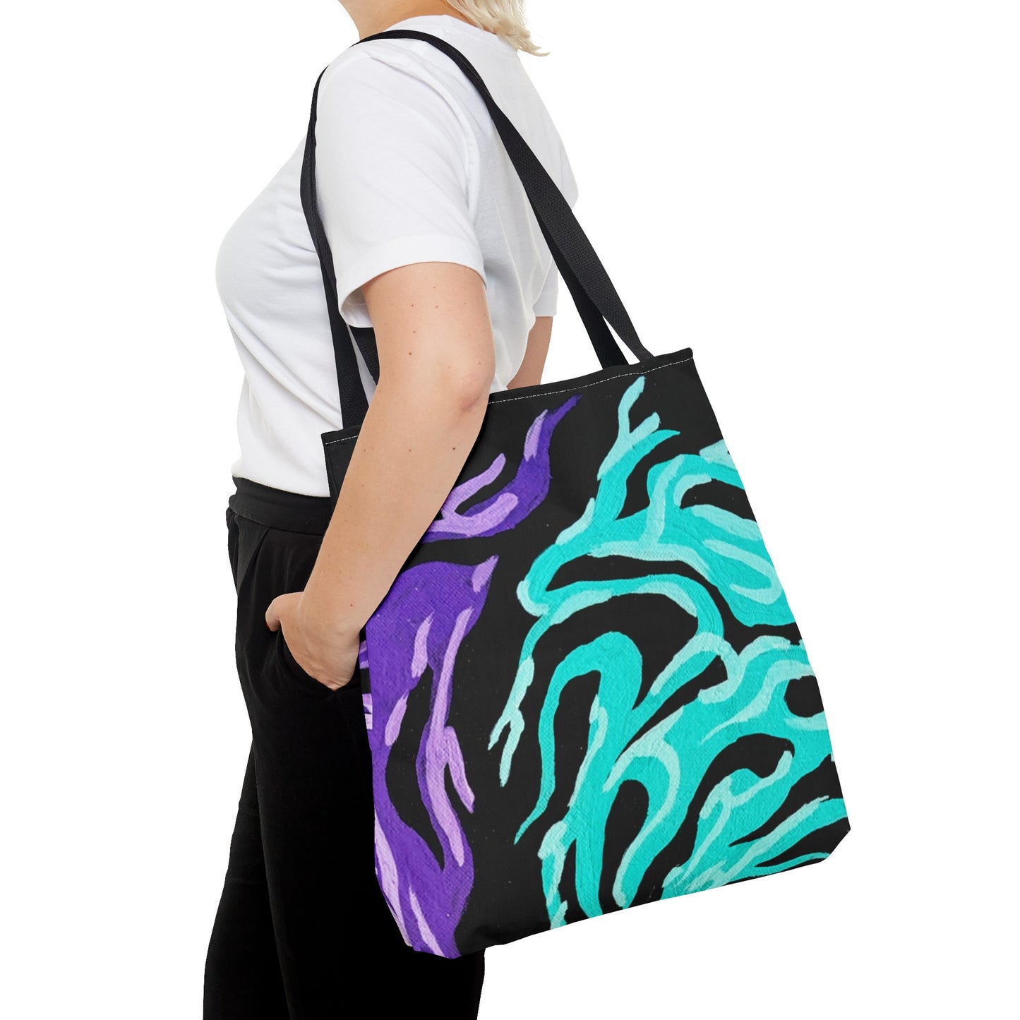 Fire Spin Tote Bag