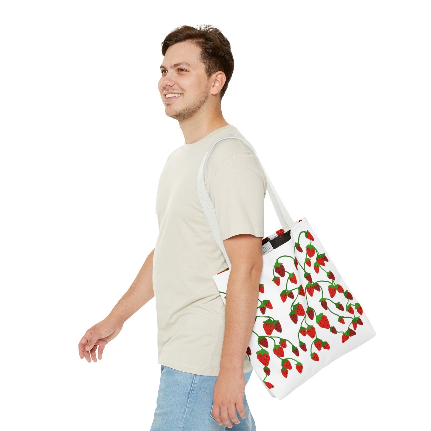 Strawberry Tree Tote Bag (AOP)