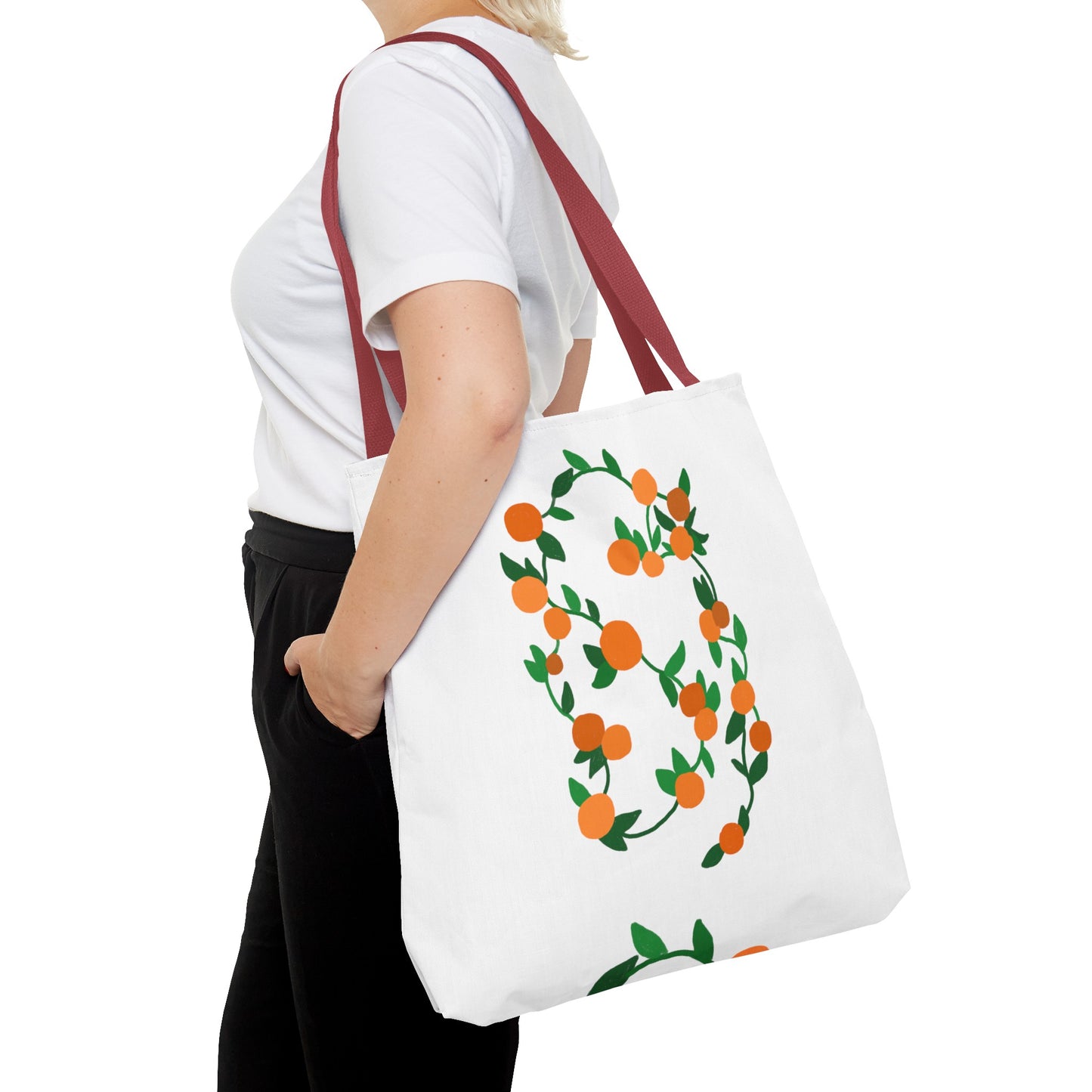 Orange Tree Tote Bag (AOP)