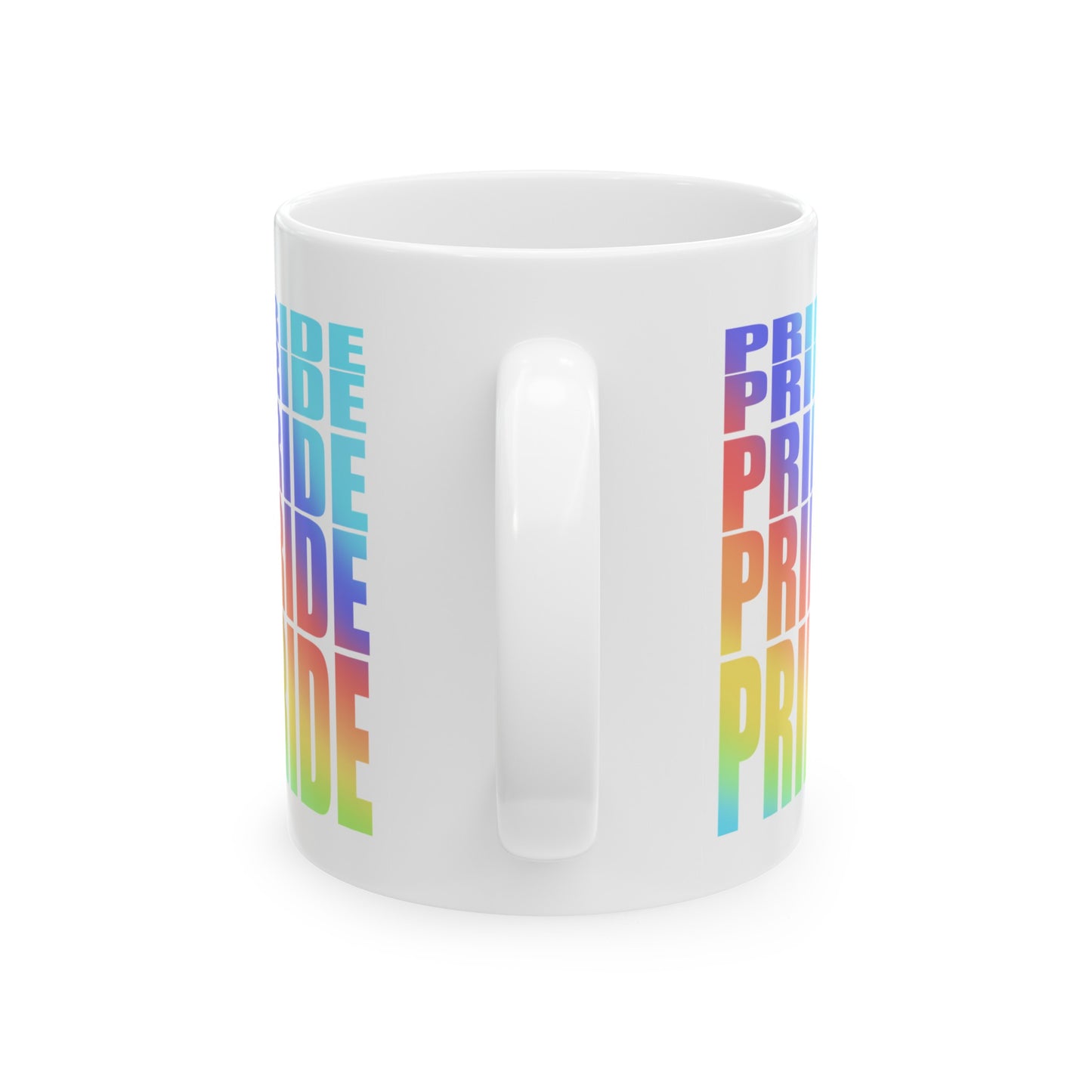 PRIDE Ceramic Mug, (11oz, 15oz)