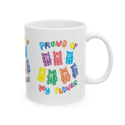 Gummy Bear Ceramic Mug, (11oz)