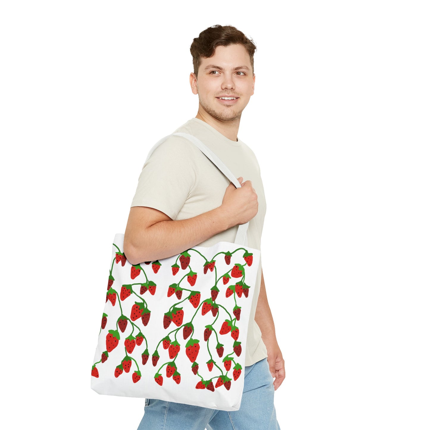 Strawberry Tree Tote Bag (AOP)