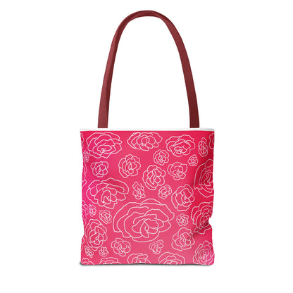 Pink Roses Tote Bag