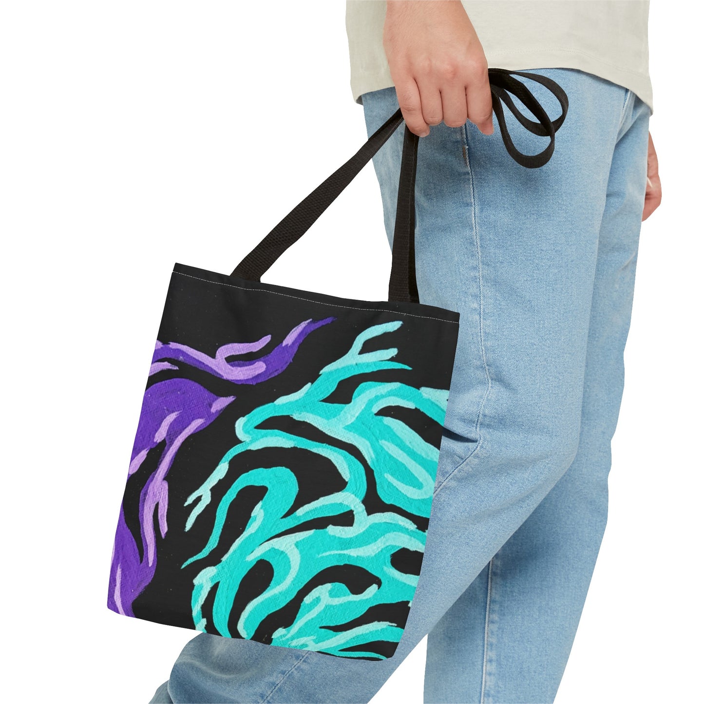 Fire Spin Tote Bag