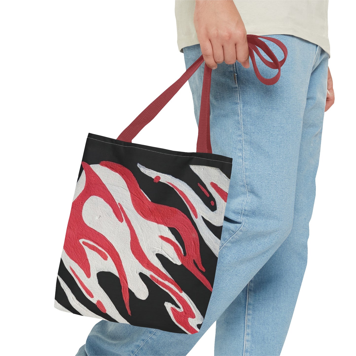 Fire Energy Tote Bag (AOP)