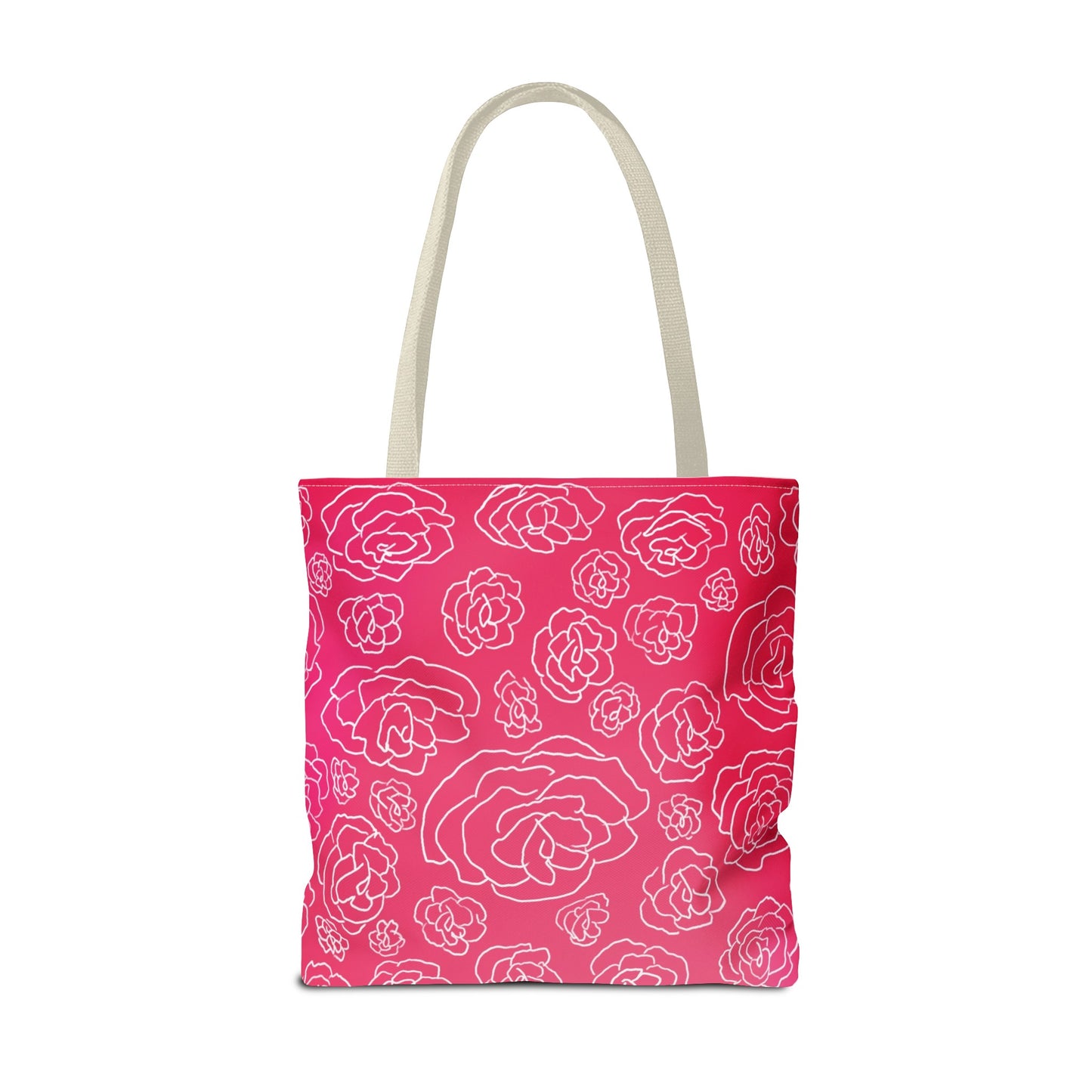 Pink Roses Tote Bag