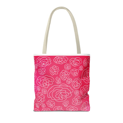 Pink Roses Tote Bag