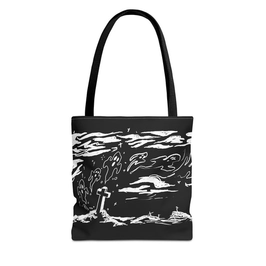 GHOST HALLOWEEN Tote Bag