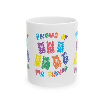 Gummy Bear Ceramic Mug, (11oz)