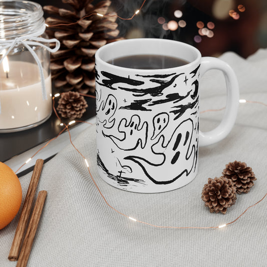 GHOST HALLOWEEN Mug 11oz