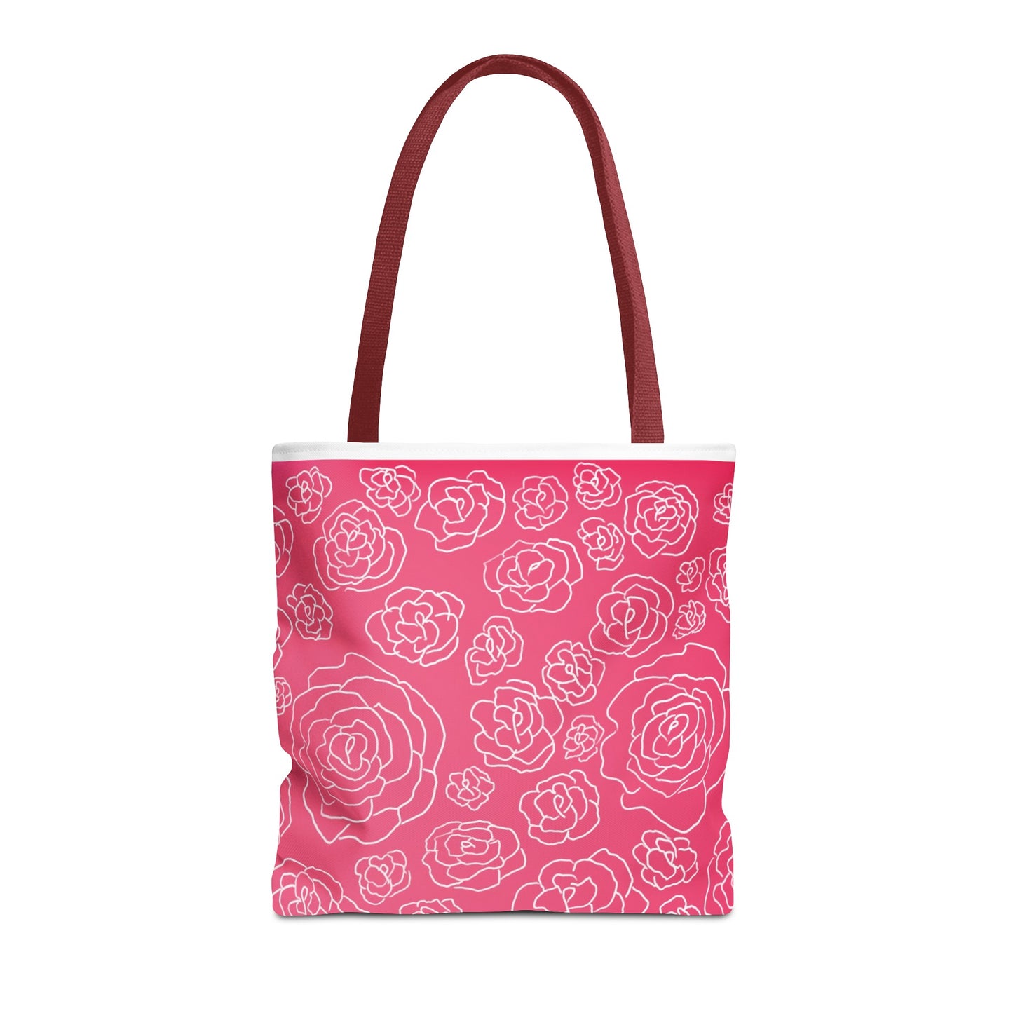 Pink Roses Tote Bag