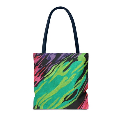 3 Color Fire Tote Bag (AOP)