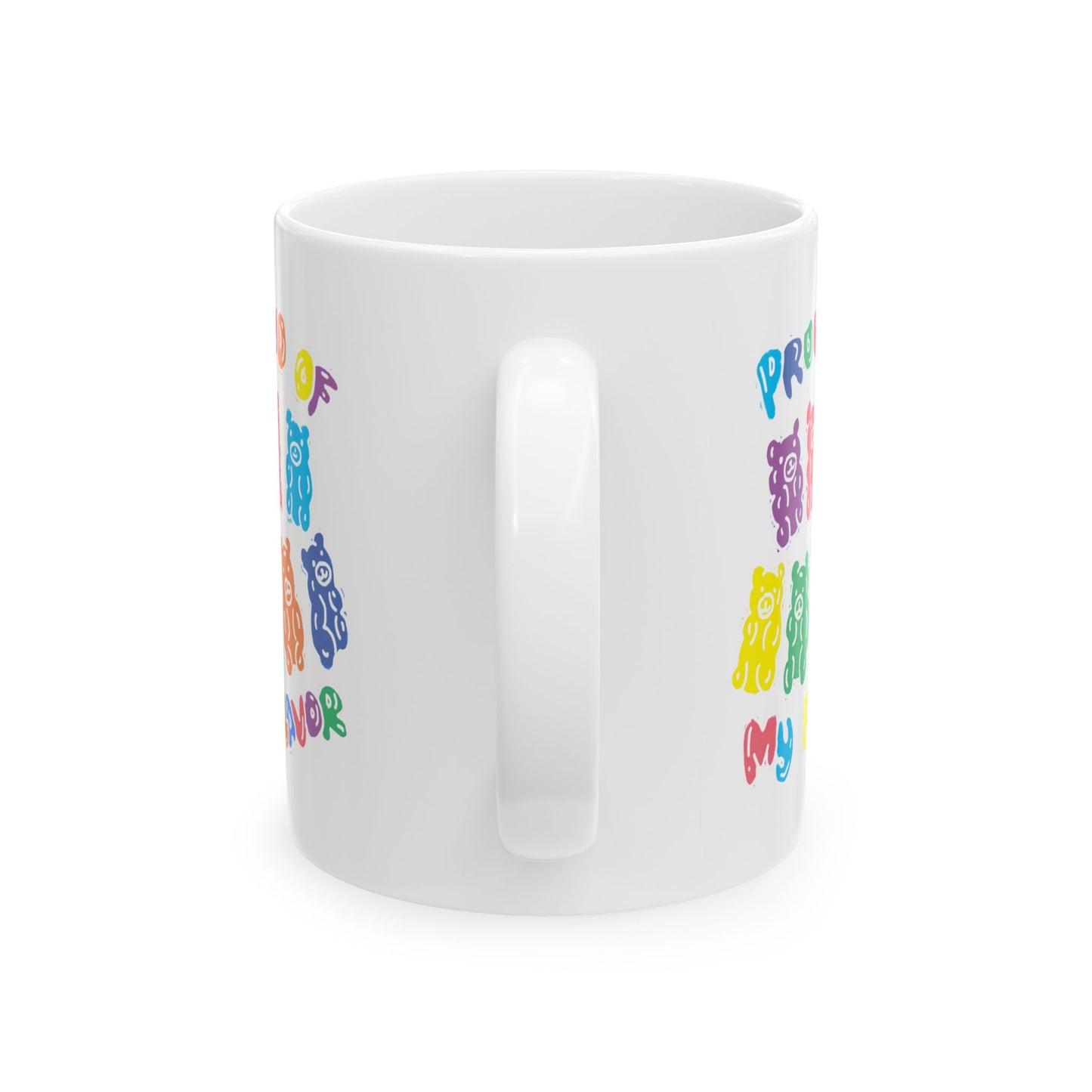 Gummy Bear Ceramic Mug, (11oz)