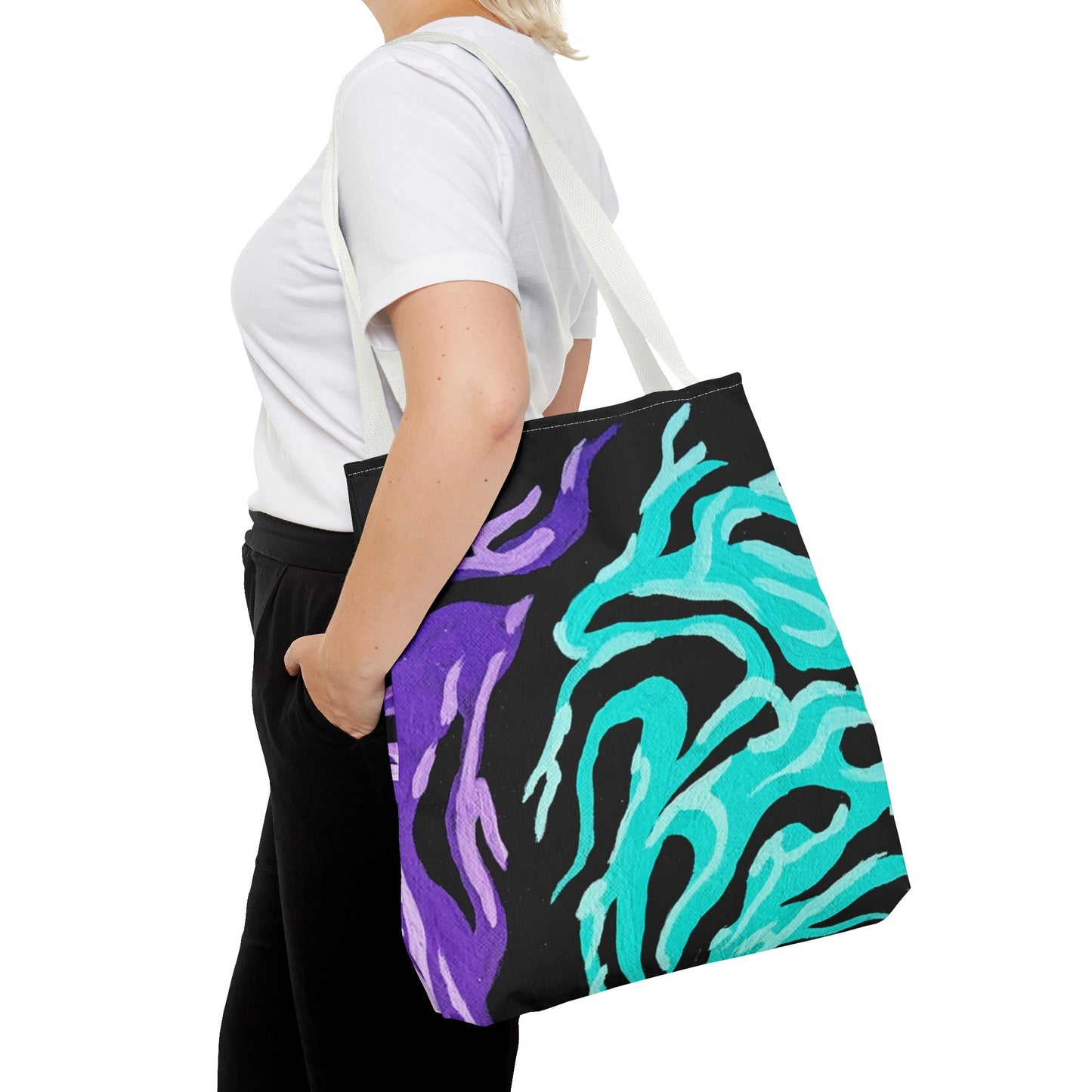 Fire Spin Tote Bag