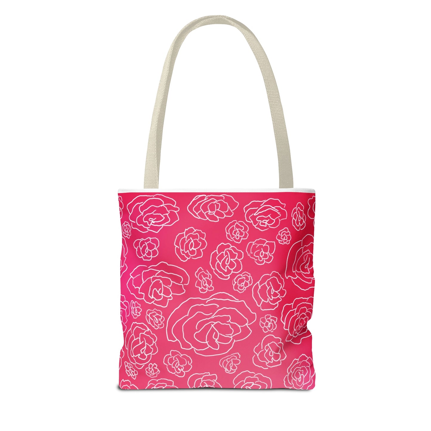 Pink Roses Tote Bag