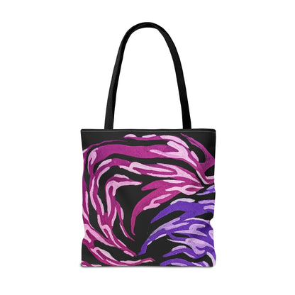 Fire Spin Tote Bag