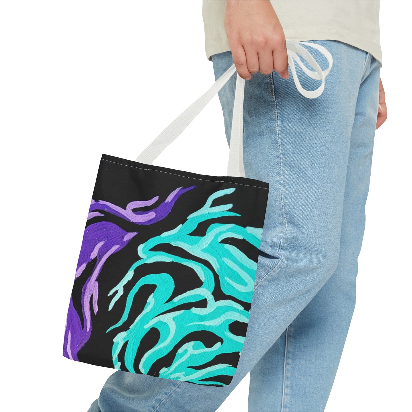 Fire Spin Tote Bag