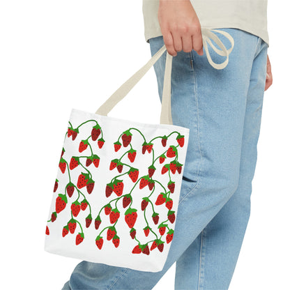 Strawberry Tree Tote Bag (AOP)