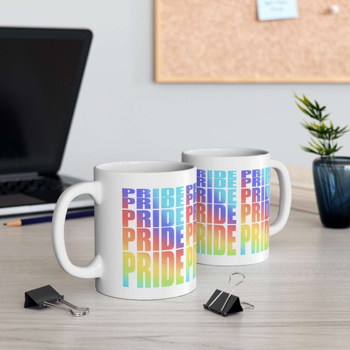 PRIDE Ceramic Mug, (11oz, 15oz)