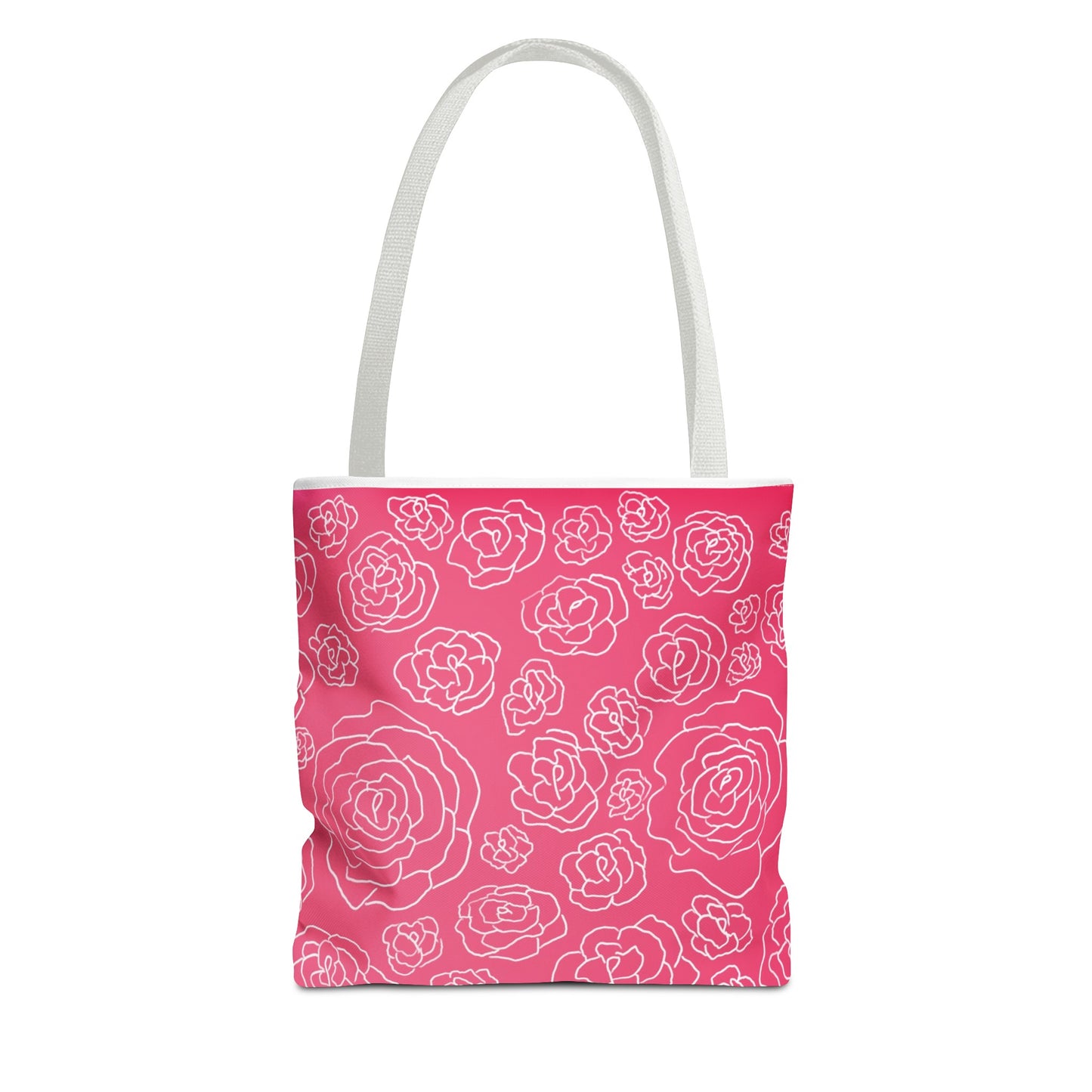 Pink Roses Tote Bag