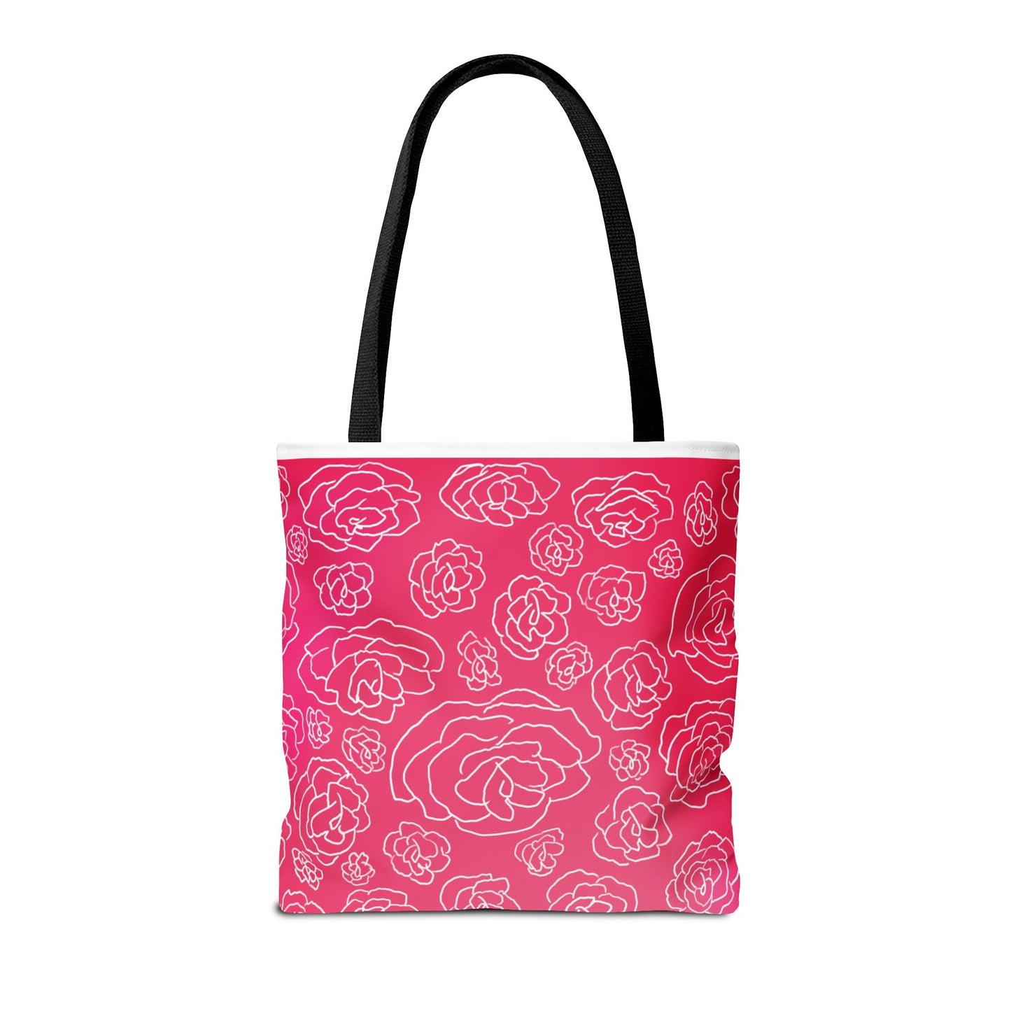 Pink Roses Tote Bag