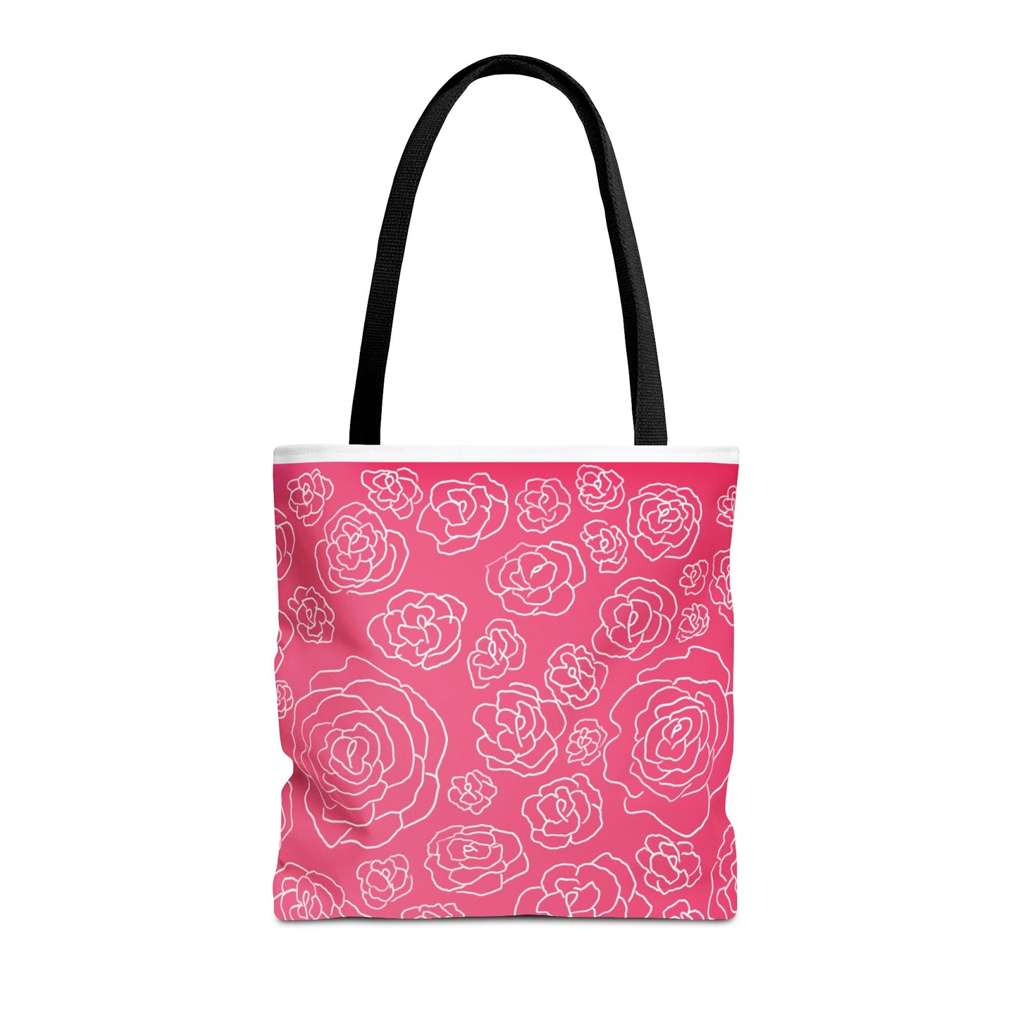 Pink Roses Tote Bag