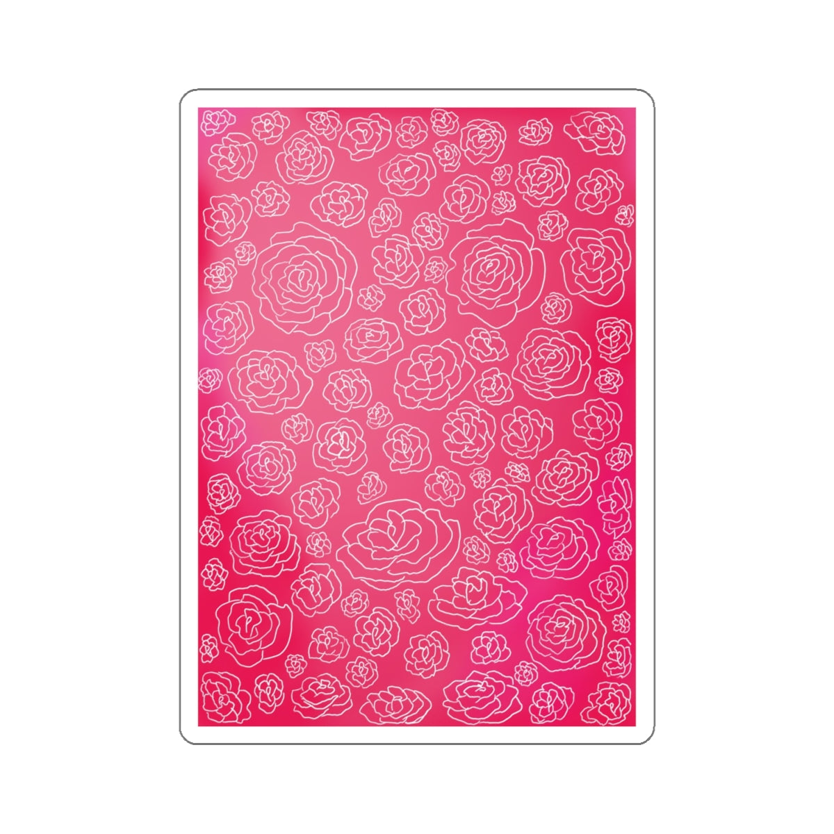 Pink Roses Sticker