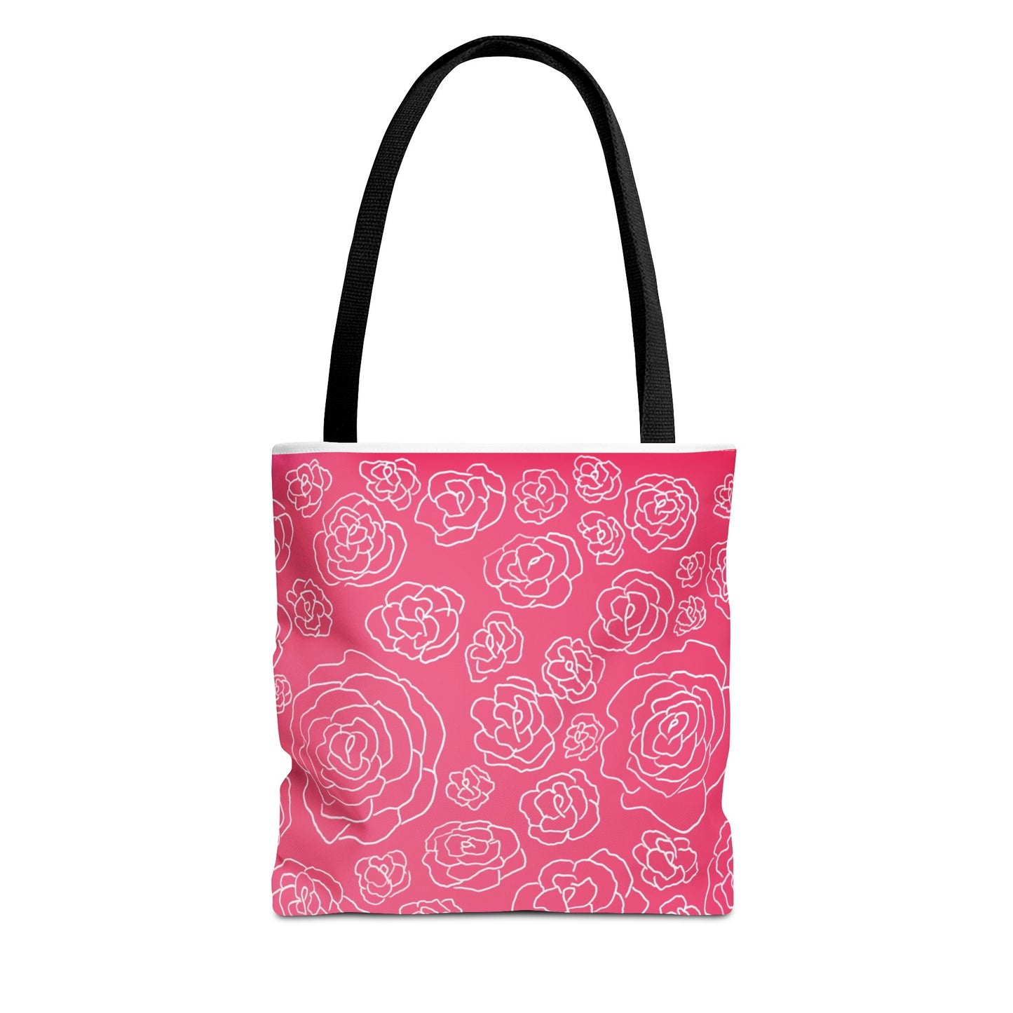 Pink Roses Tote Bag