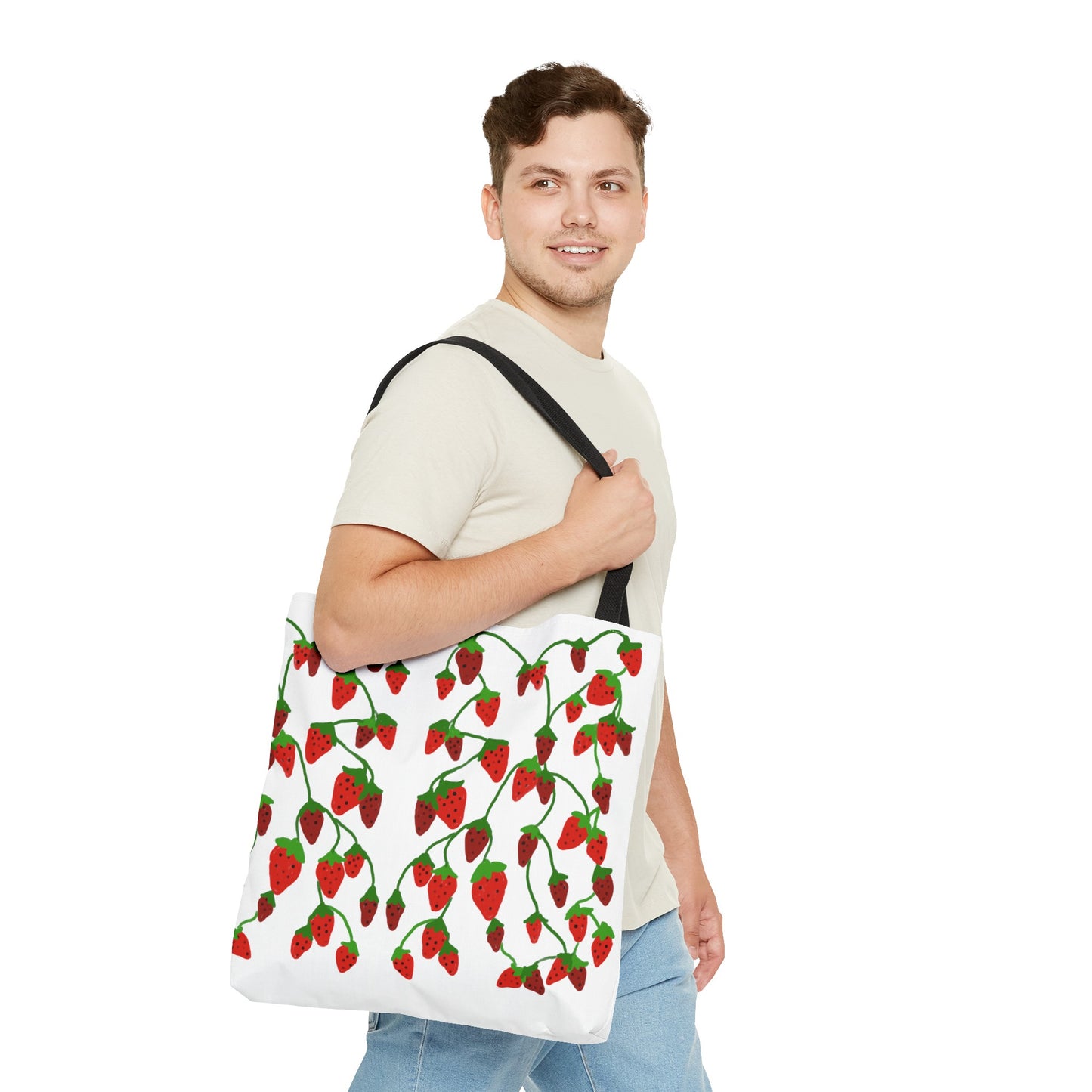 Strawberry Tree Tote Bag (AOP)