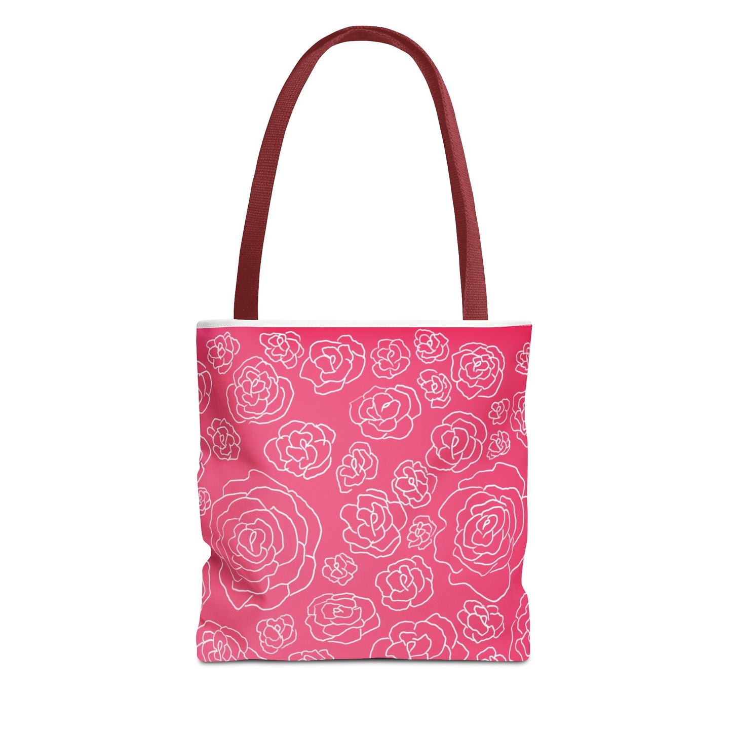 Pink Roses Tote Bag