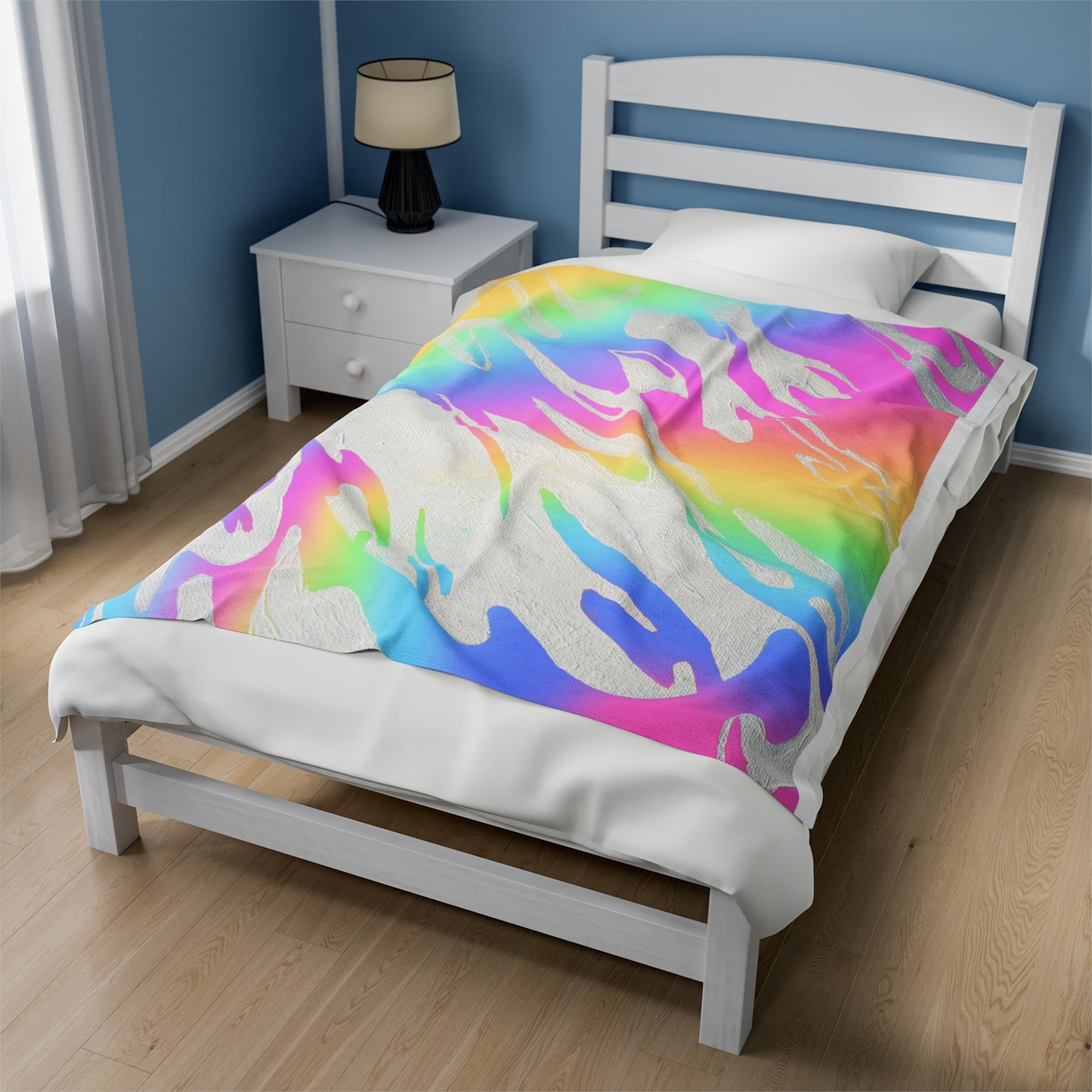 Rainbow Pride Plush Blanket