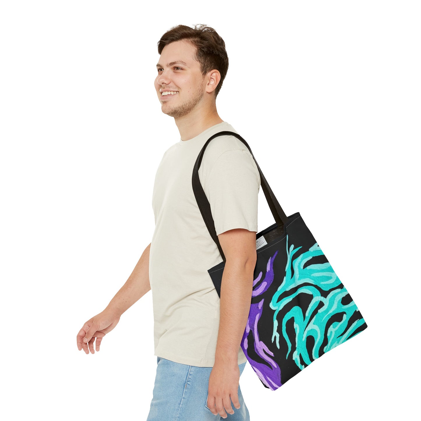 Fire Spin Tote Bag