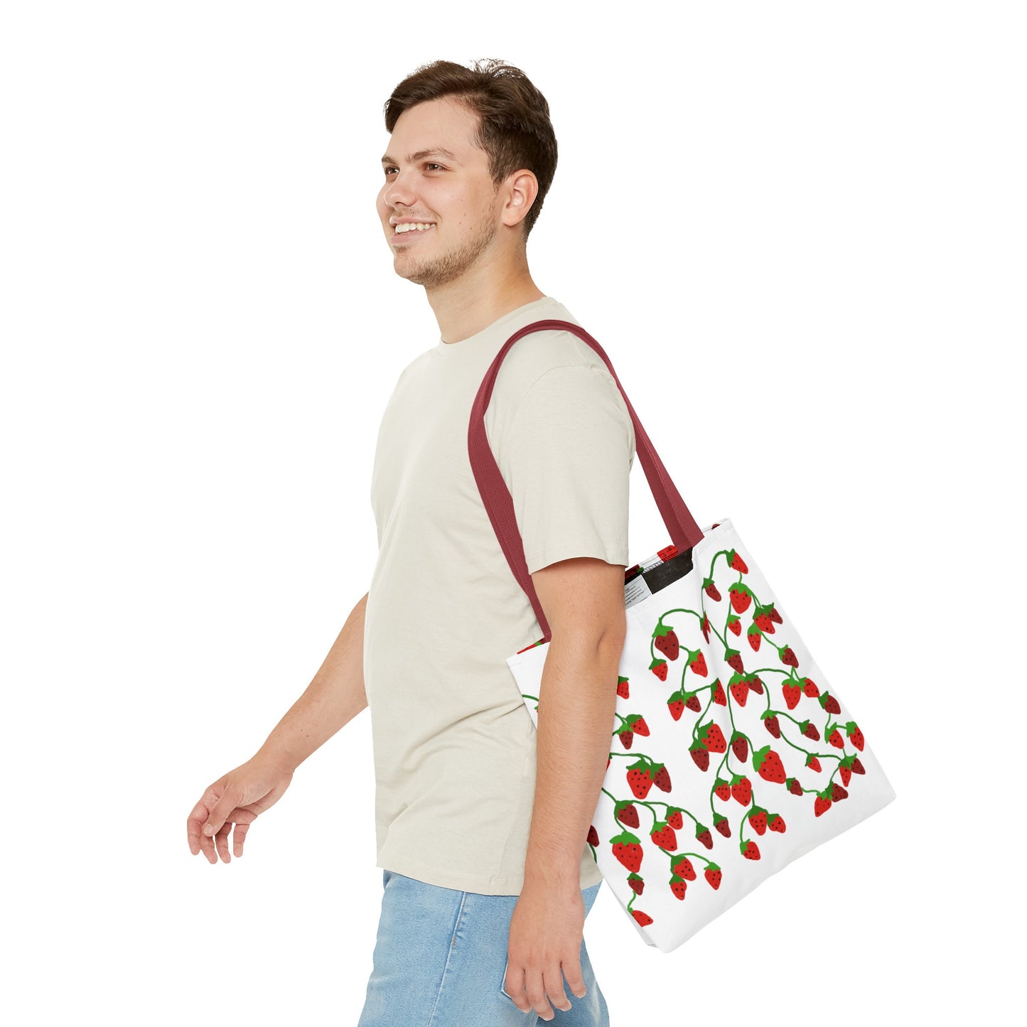 Strawberry Tree Tote Bag (AOP)