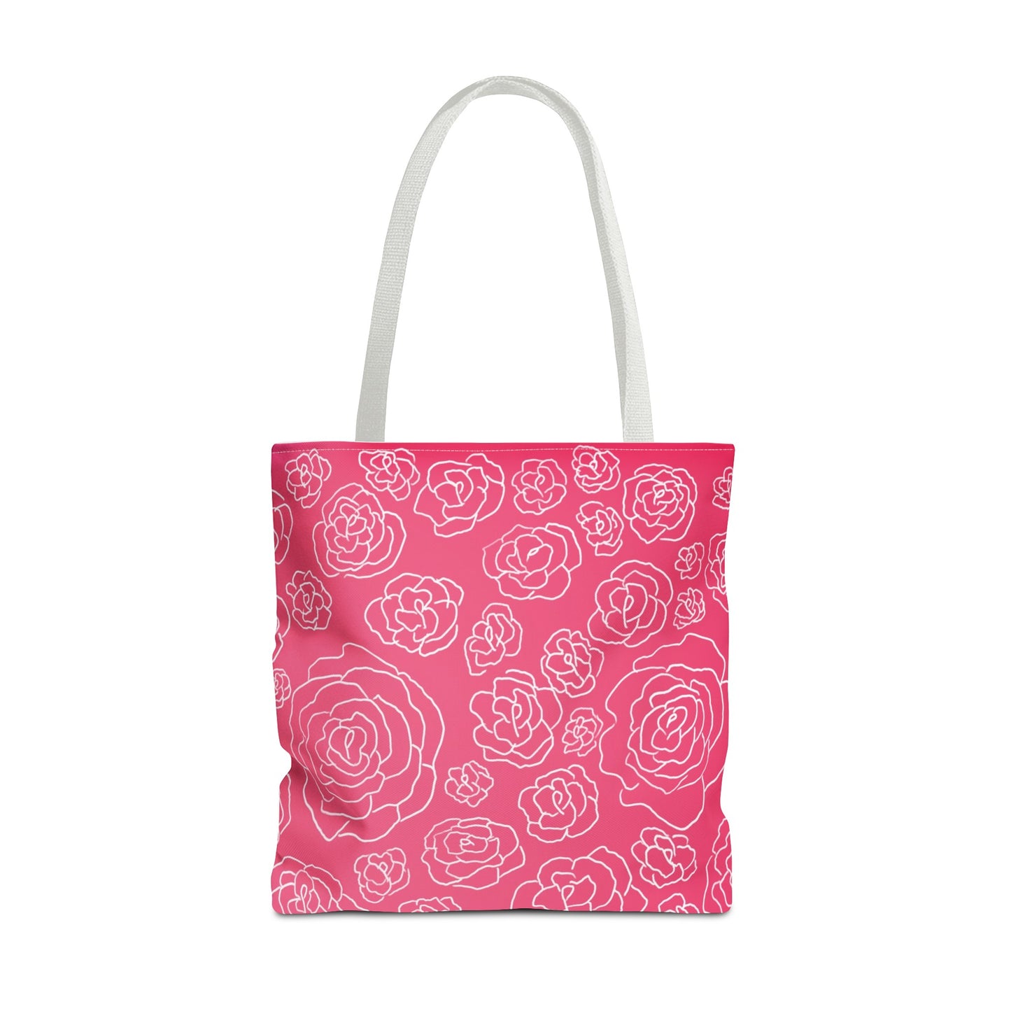 Pink Roses Tote Bag