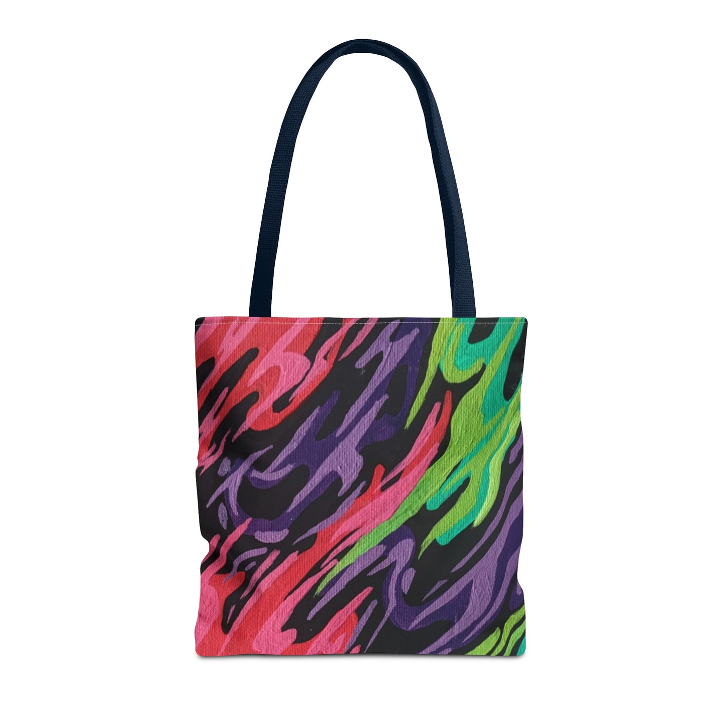 3 Color Fire Tote Bag (AOP)