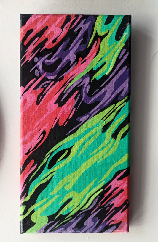 Fire Energy Art Piece (6x12)