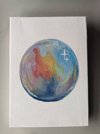 Energy Source Sphere Art Piece (5x7)